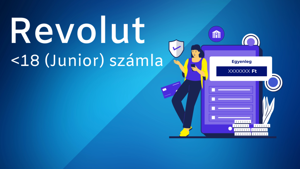 revolut 18 év alatti számla, Revolut Junior számla