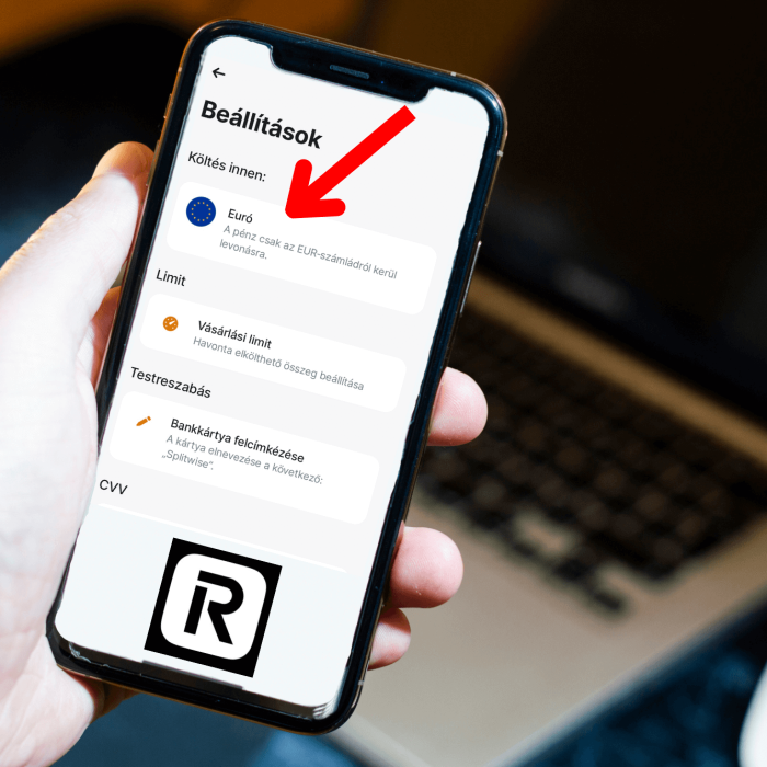 Revolut kártyáknál most már beállíthatóak a devizanemek is