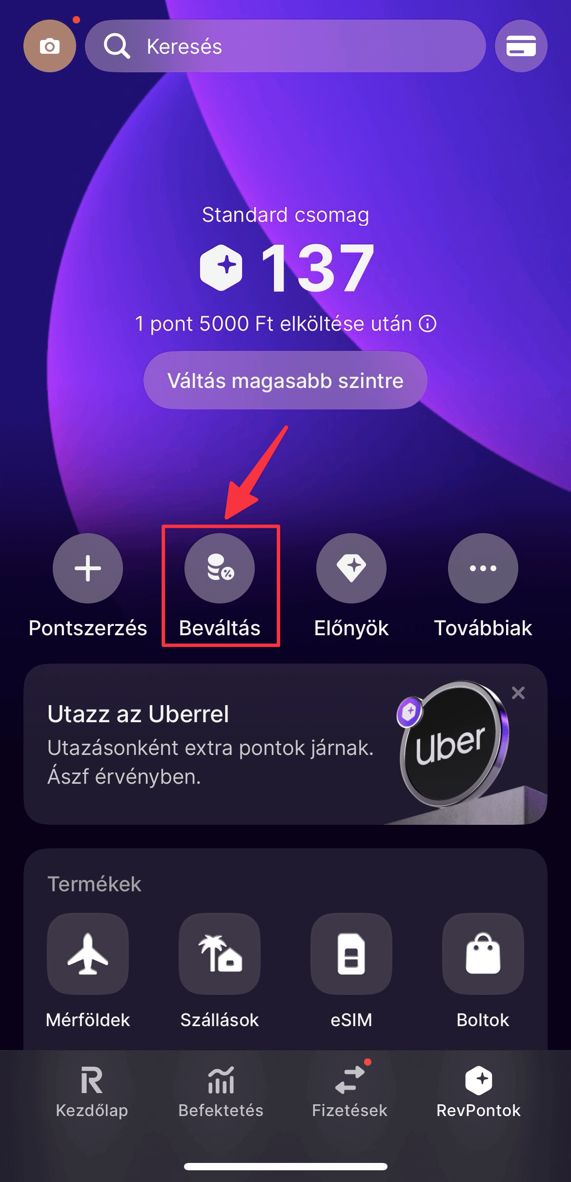 RevPontok beváltása