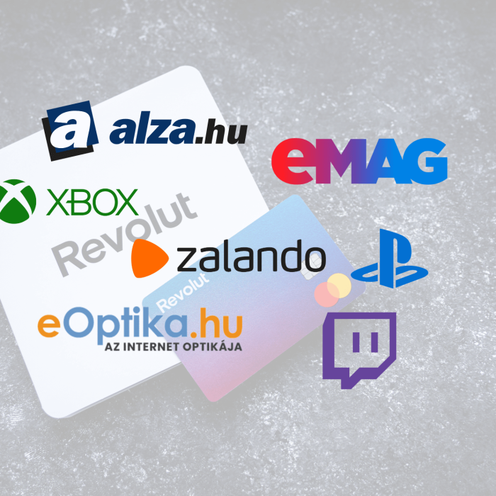 A Revolut pontokat mostantól ajándékkártyákra is válthatod