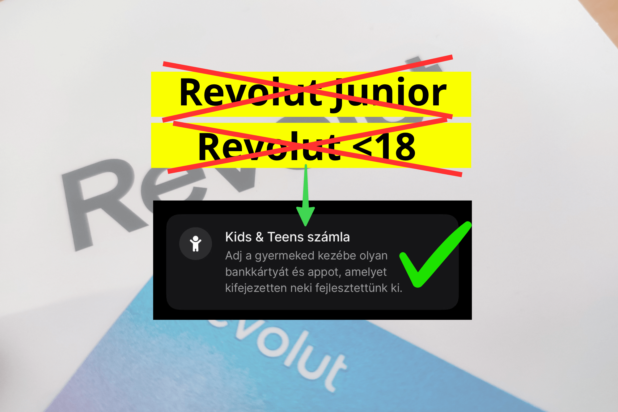 Ismét új nevet kapott a Revolut gyerek számla