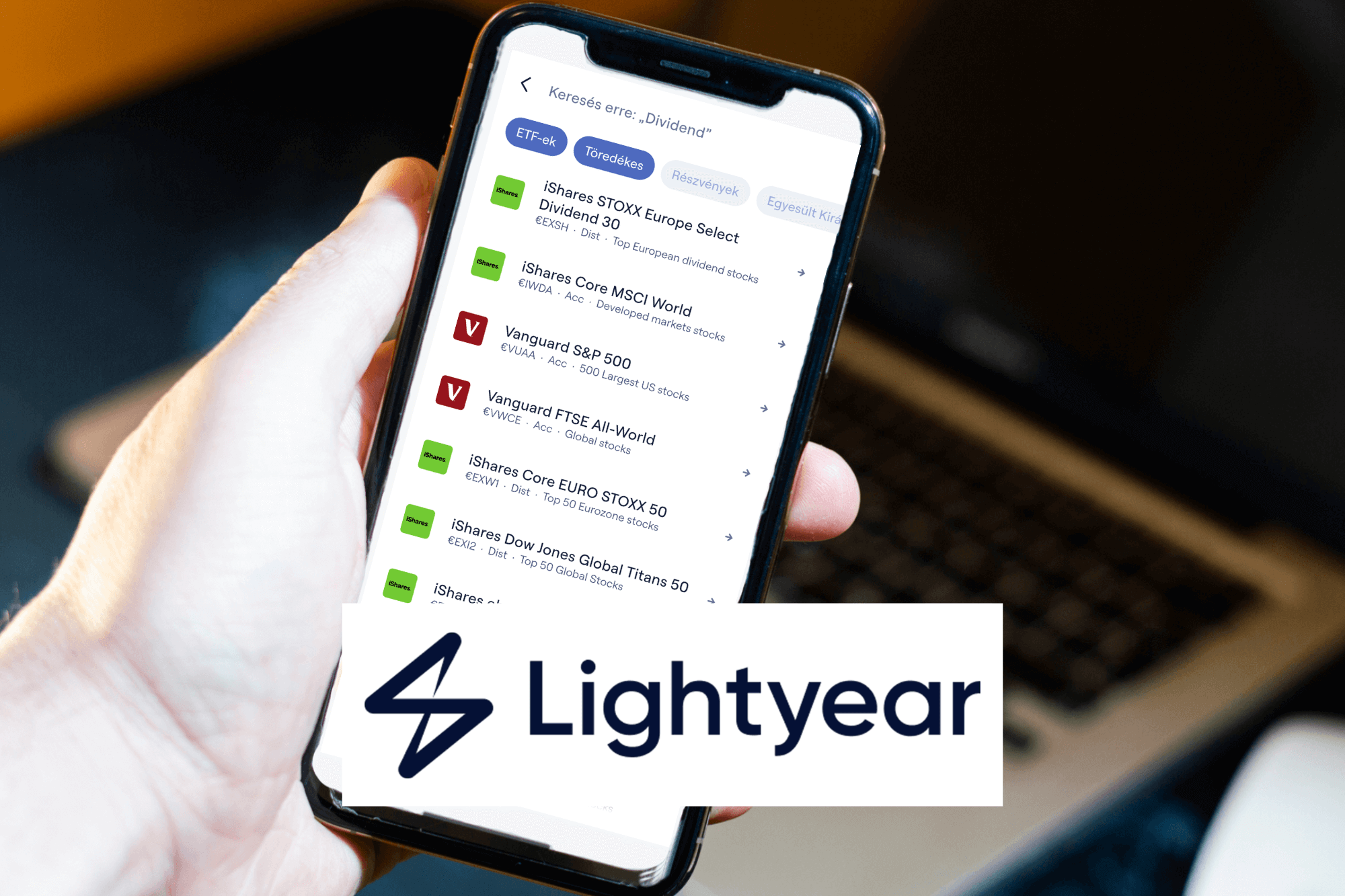 Tört ETF-ek is már elérhetőek a Lightyear-nél